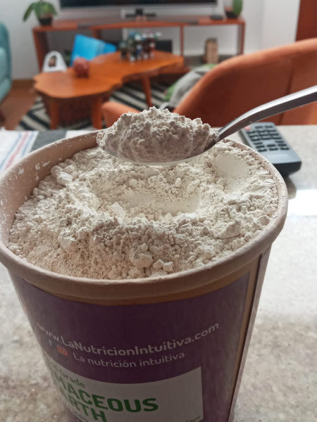 Tierra de Diatomeas Grado Alimenticio. 1 Kilo. Consumo Humano. Orgánica importada de EEUU