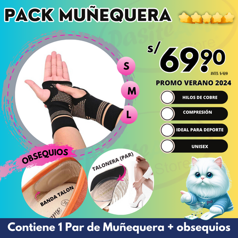 Pack Muñequera  (1 par)