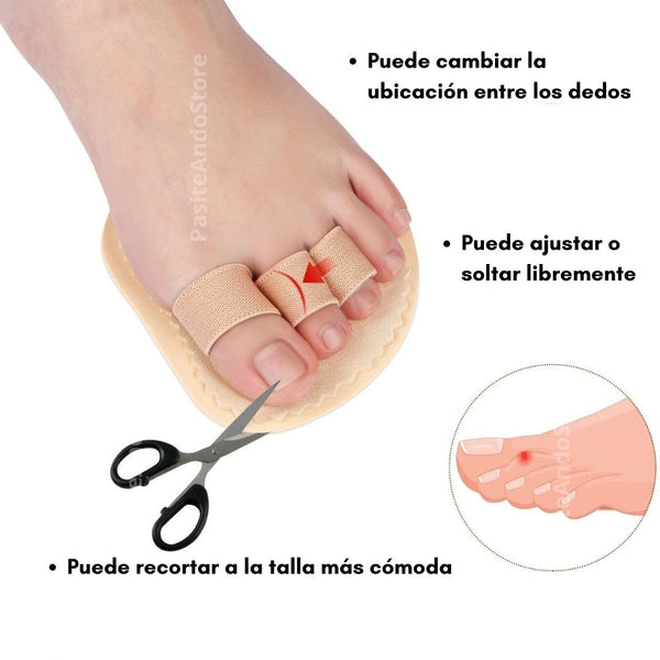 Férula Enderezador de dedos (1 par). UNISEX.